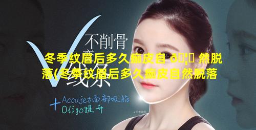 冬季纹眉后多久痂皮自 🦈 然脱落(冬季纹眉后多久痂皮自然脱落正常)